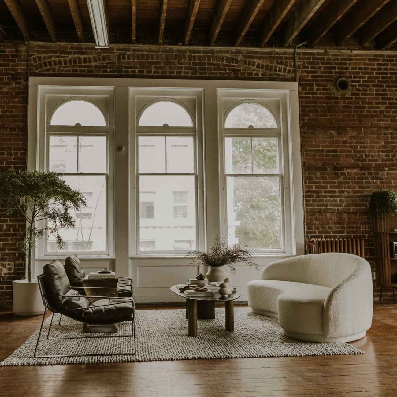 NICKO RAW ALUMINUM OVAL COFFEE TABLE