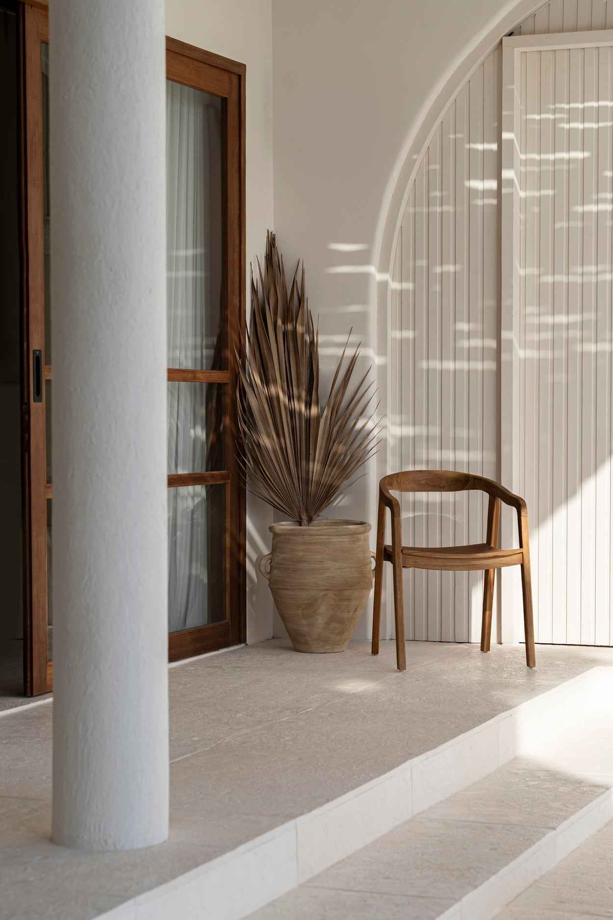 NIHI DINING ARMCHAIR | RECLAIMED TEAK | IN-OUTDOORS