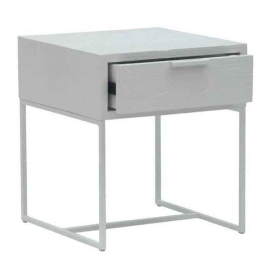 NOAH (BED)SIDE TABLE | RUSTIC WHITE