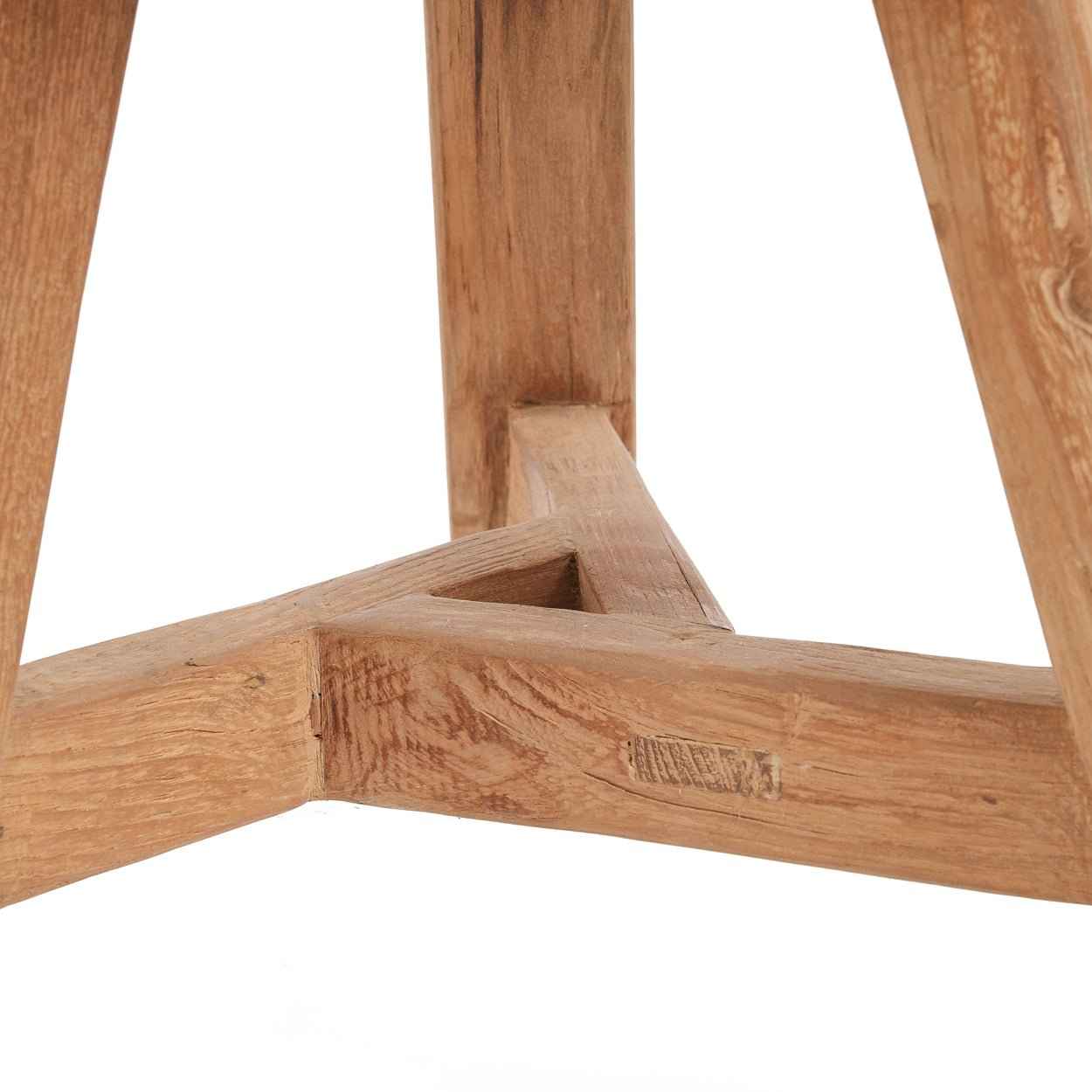 NOGUCHI STOOL | RECLAIMED TEAK | IN-OUTDOORS