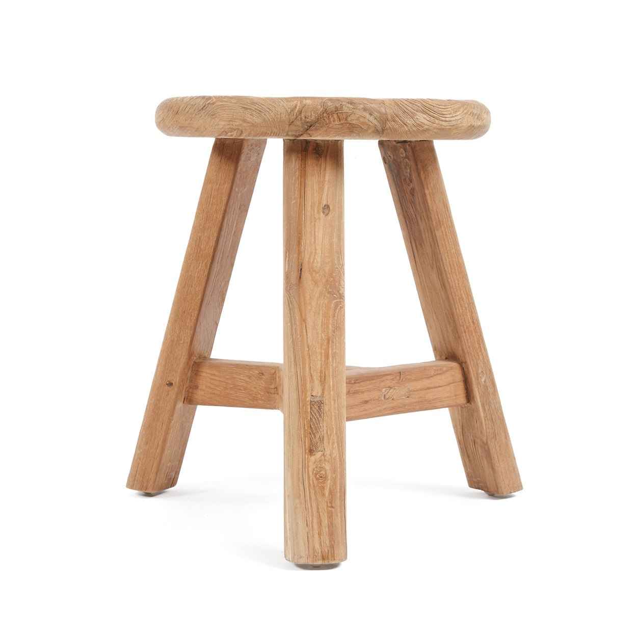 NOGUCHI STOOL | RECLAIMED TEAK | IN-OUTDOORS