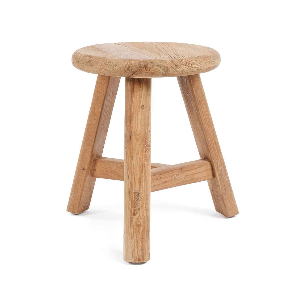 NOGUCHI STOOL | RECLAIMED TEAK | IN-OUTDOORS