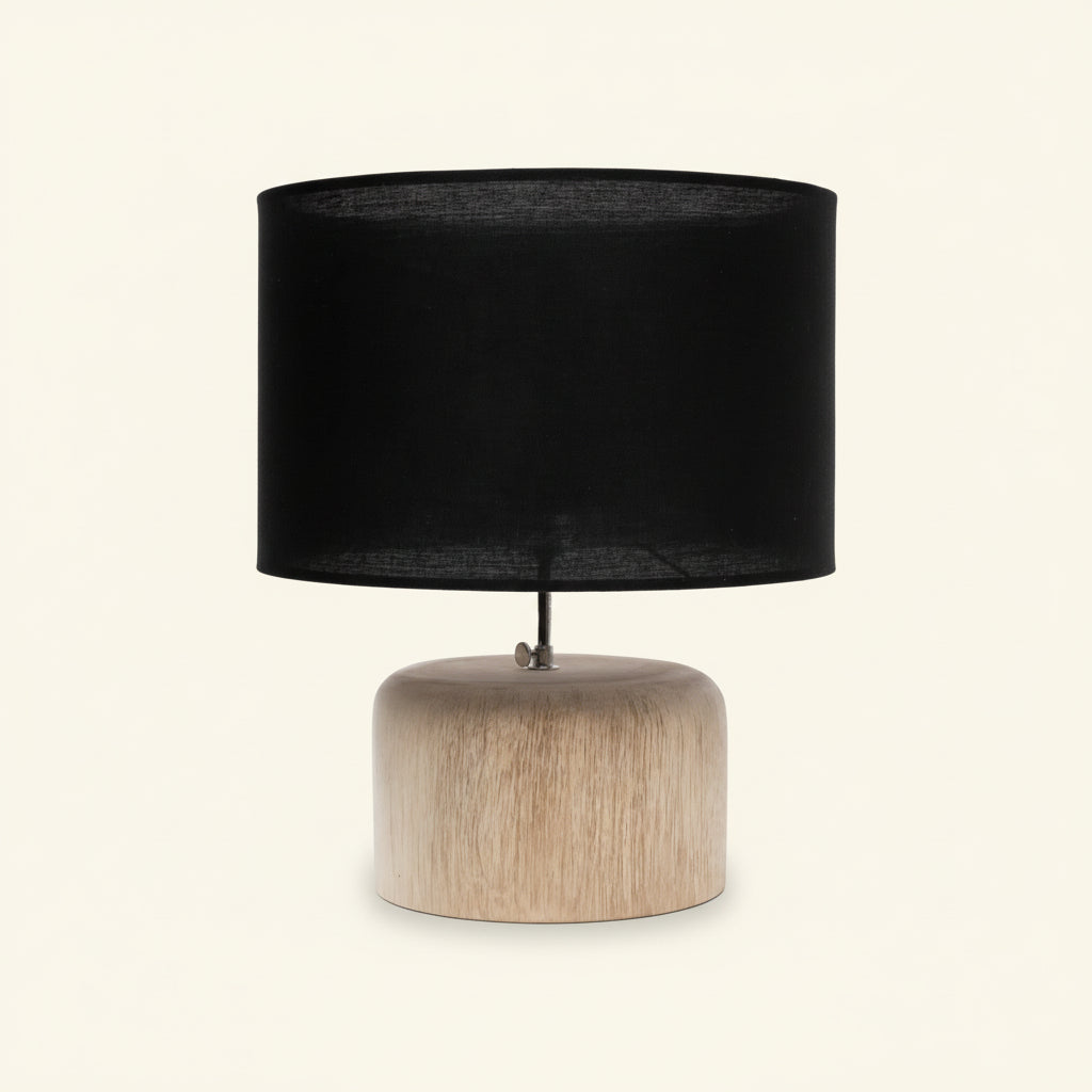 NOMAD TABLE LAMP | NATURAL + BLACK
