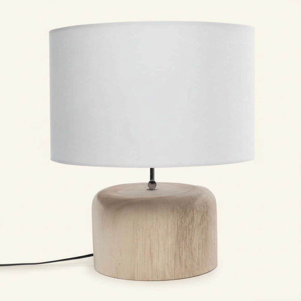 NOMAD TABLE LAMP | NATURAL + WHITE