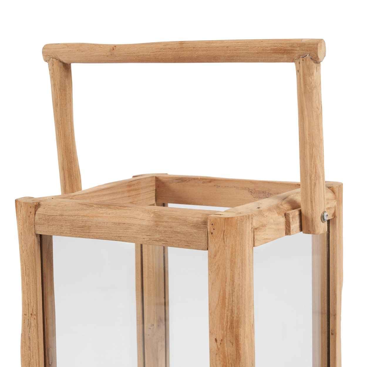NUSA LANTERN | RECLAIMED TEAK | IN-OUTDOORS | 2 SIZES