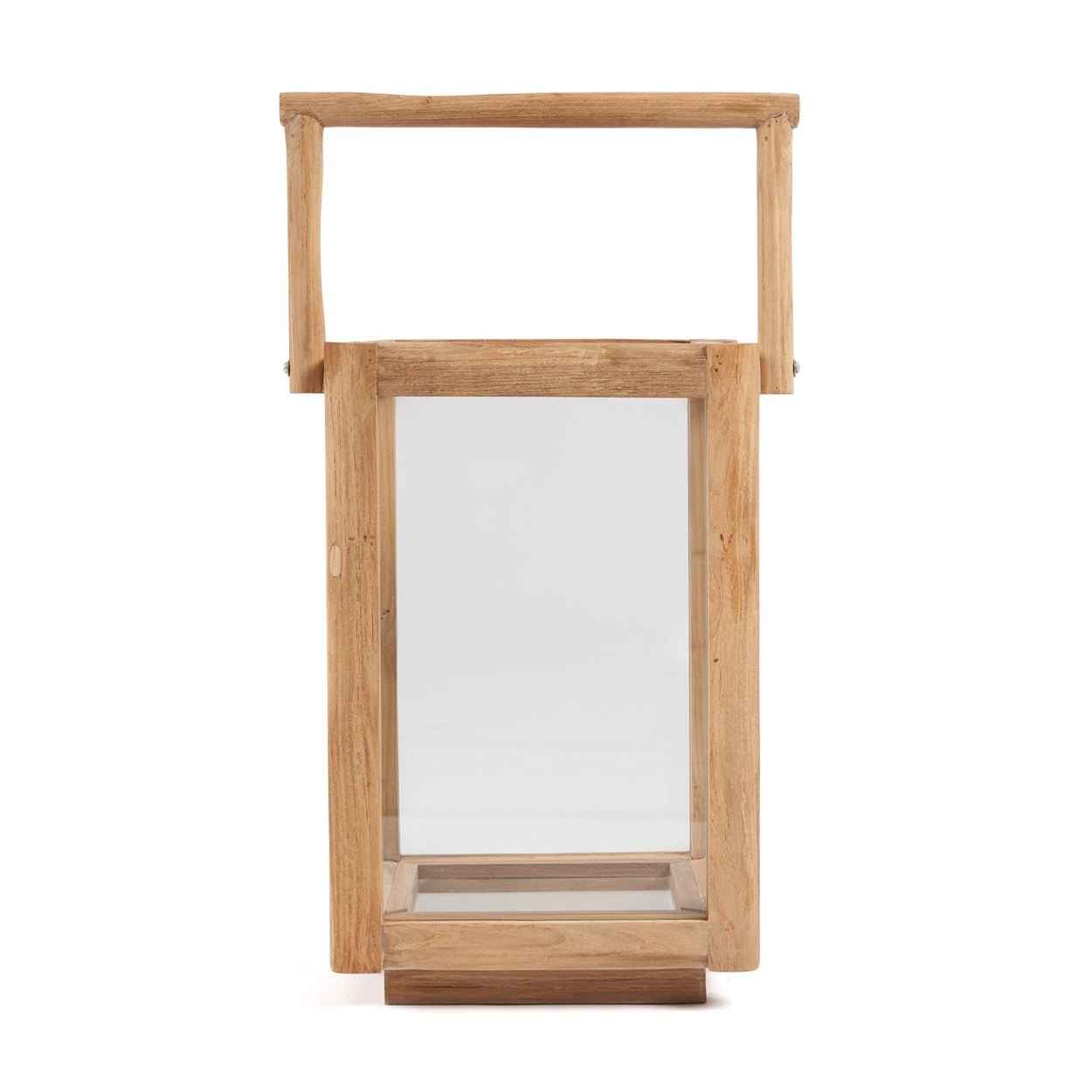 NUSA LANTERN | RECLAIMED TEAK | IN-OUTDOORS | 2 SIZES