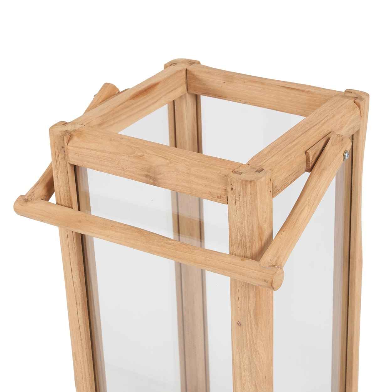 NUSA LANTERN | RECLAIMED TEAK | IN-OUTDOORS | 2 SIZES