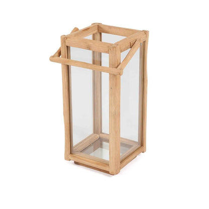 NUSA LANTERN | RECLAIMED TEAK | IN-OUTDOORS | 2 SIZES