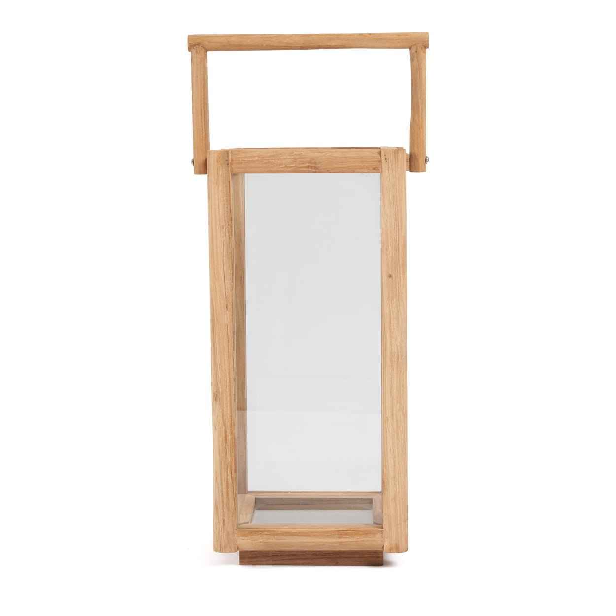 NUSA LANTERN | RECLAIMED TEAK | IN-OUTDOORS | 2 SIZES