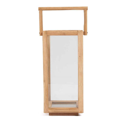 NUSA LANTERN | RECLAIMED TEAK | IN-OUTDOORS | 2 SIZES
