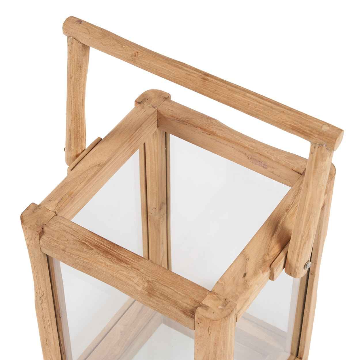 NUSA LANTERN | RECLAIMED TEAK | IN-OUTDOORS | 2 SIZES