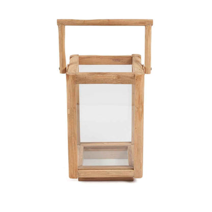 NUSA LANTERN | RECLAIMED TEAK | IN-OUTDOORS | 2 SIZES