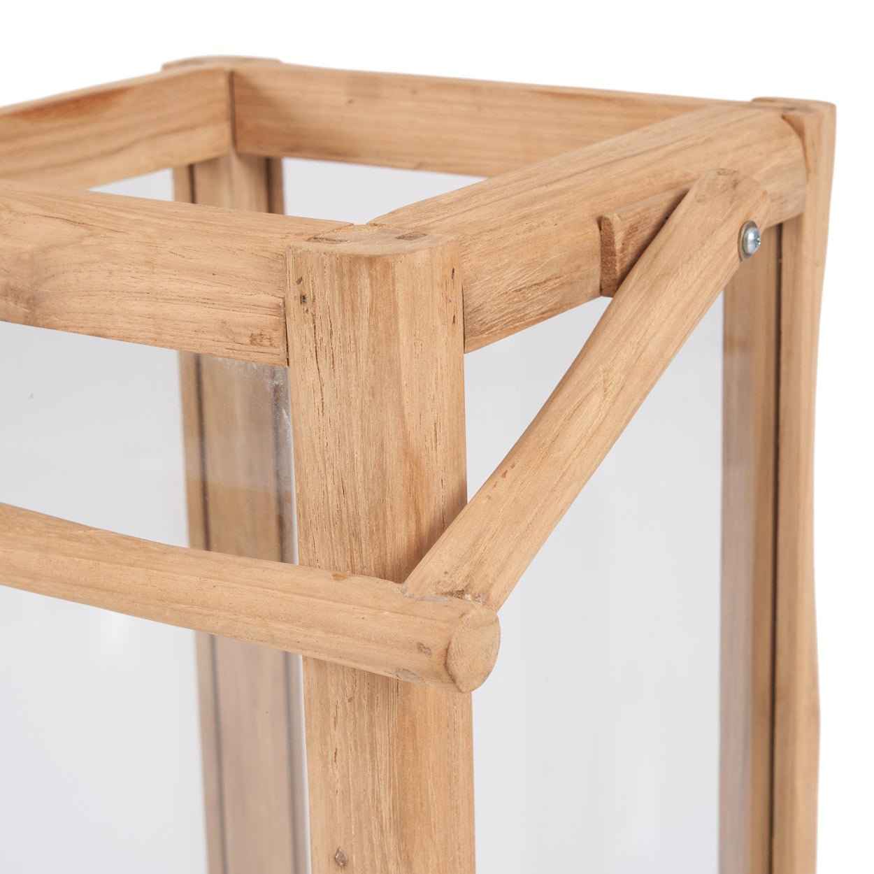 NUSA LANTERN | RECLAIMED TEAK | IN-OUTDOORS | 2 SIZES