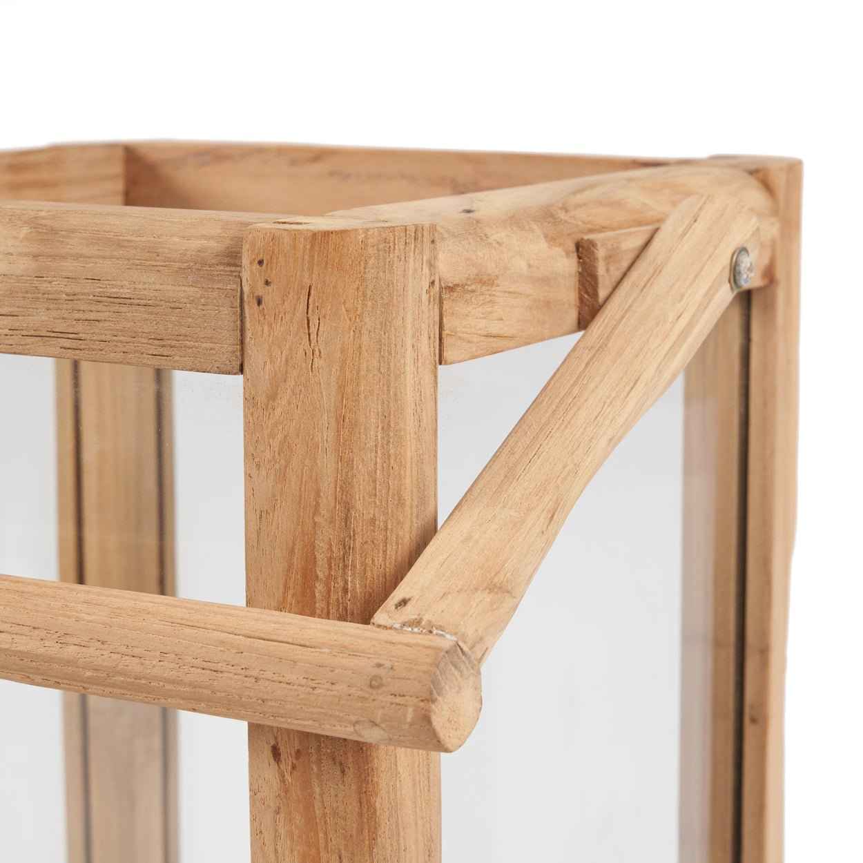 NUSA LANTERN | RECLAIMED TEAK | IN-OUTDOORS | 2 SIZES