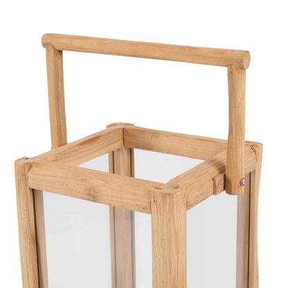 NUSA LANTERN | RECLAIMED TEAK | IN-OUTDOORS | 2 SIZES
