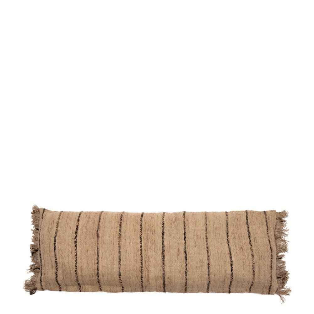 OH MY GEE CUSHION COVER | LONG | BEIGE + BLACK