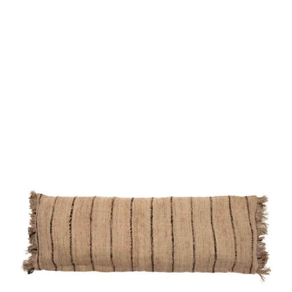 OH MY GEE CUSHION COVER | LONG | BEIGE + BLACK
