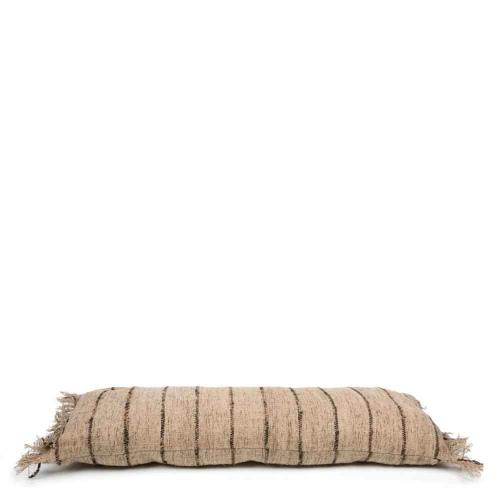 OH MY GEE CUSHION COVER | LONG | BEIGE + BLACK