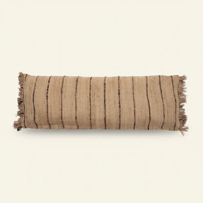 OH MY GEE CUSHION COVER | LONG | BEIGE + BLACK