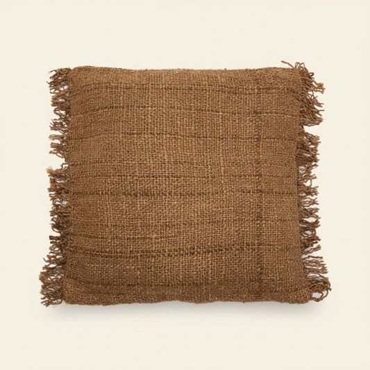 OH MY GEE CUSHION COVER | SQUARE | BROWN