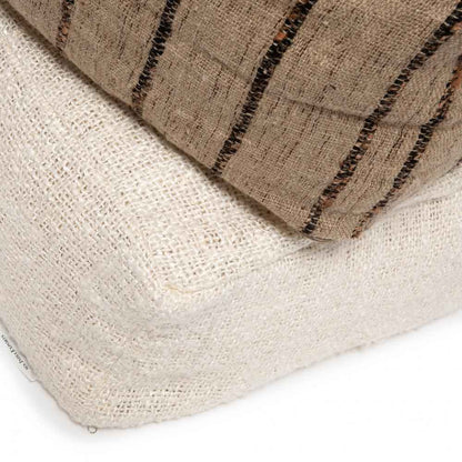 OH MY GEE POUF | BEIGE + BLACK