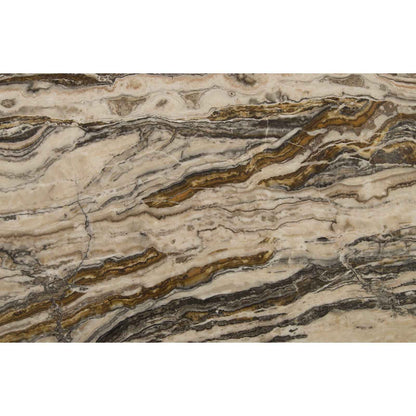 ONYX DINING TABLE, STAINLESS STEEL LEGS