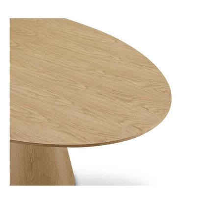 OTAGO OVAL DINING TABLE: NATURAL OAK
