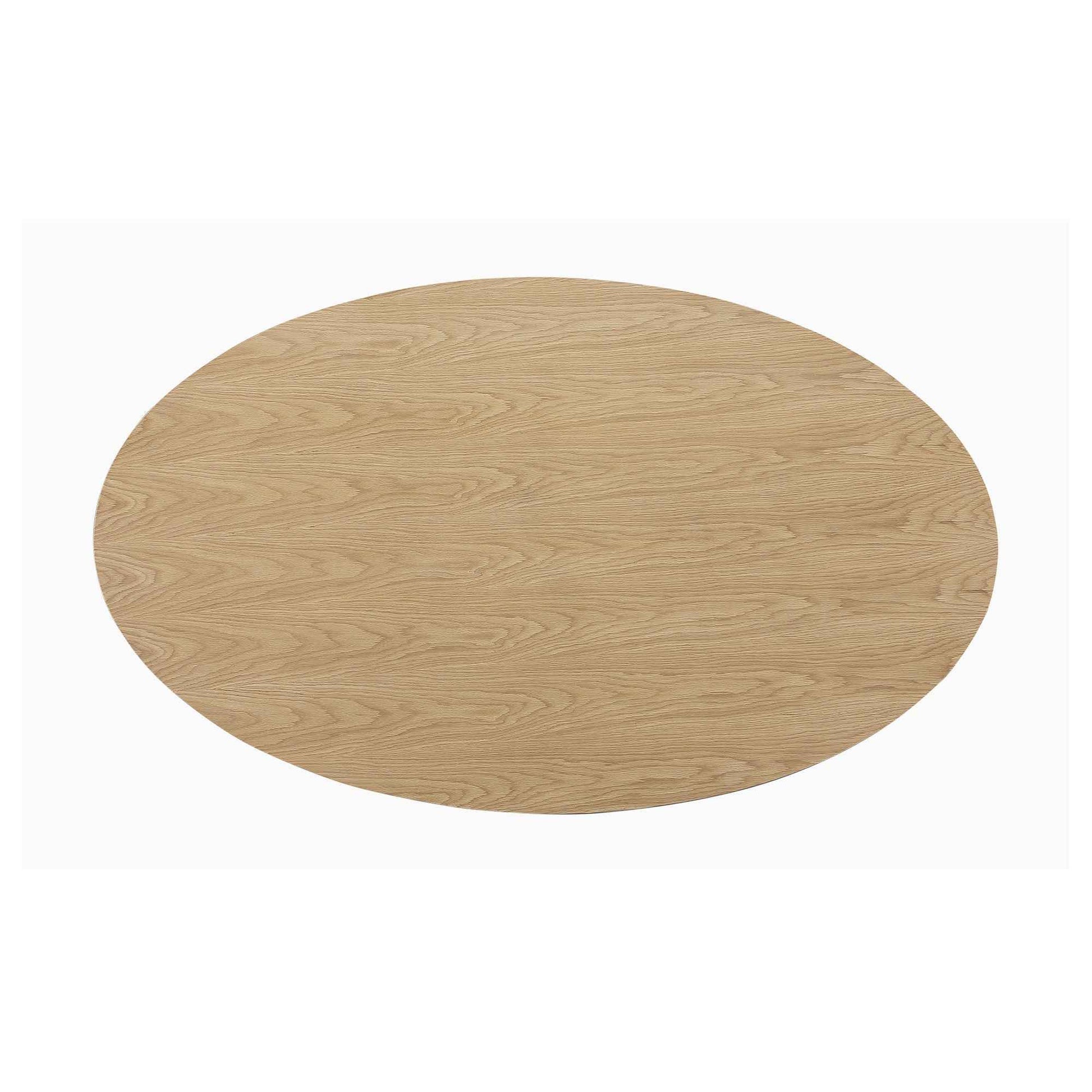 OTAGO OVAL DINING TABLE: NATURAL OAK
