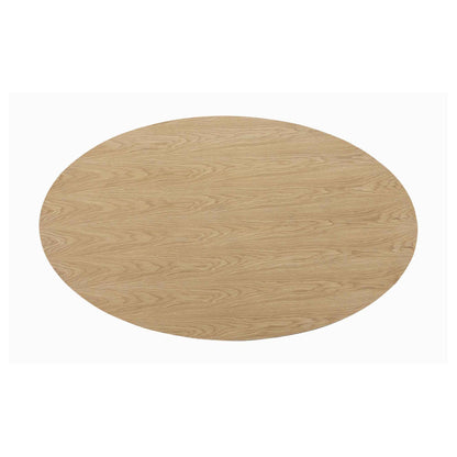 OTAGO OVAL DINING TABLE: NATURAL OAK