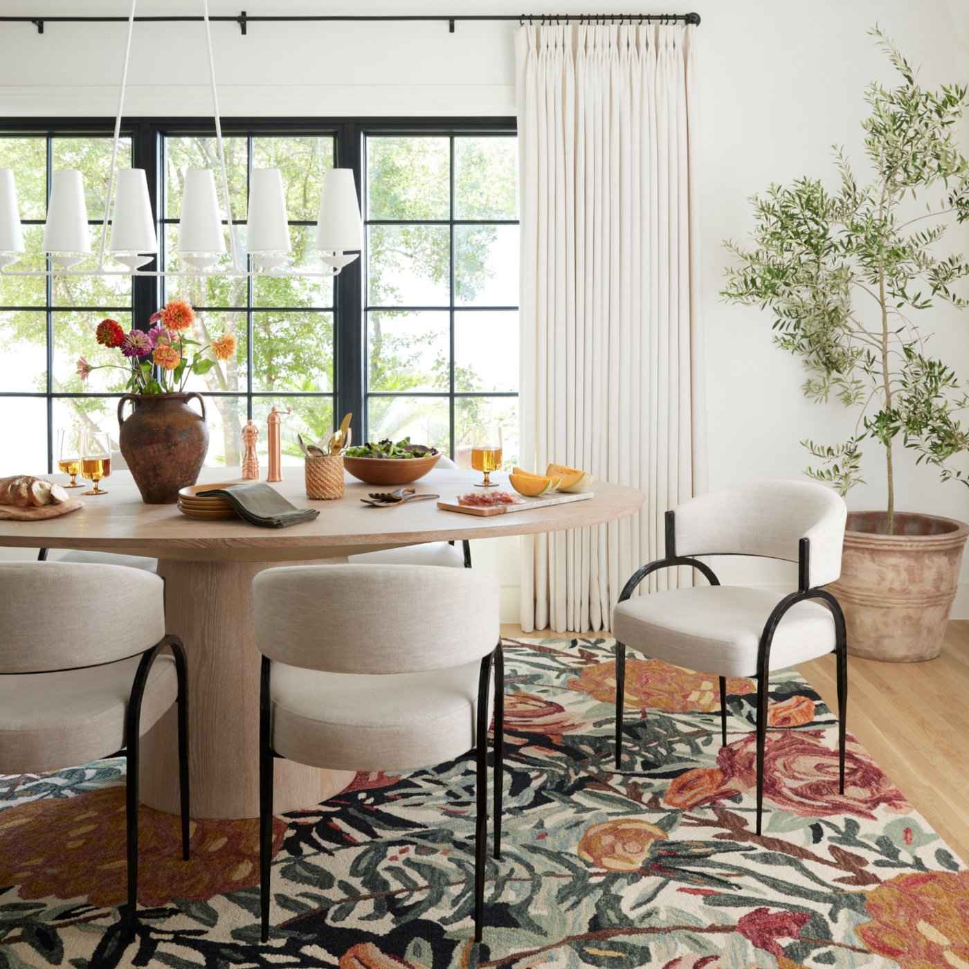 OTAGO OVAL DINING TABLE: NATURAL OAK