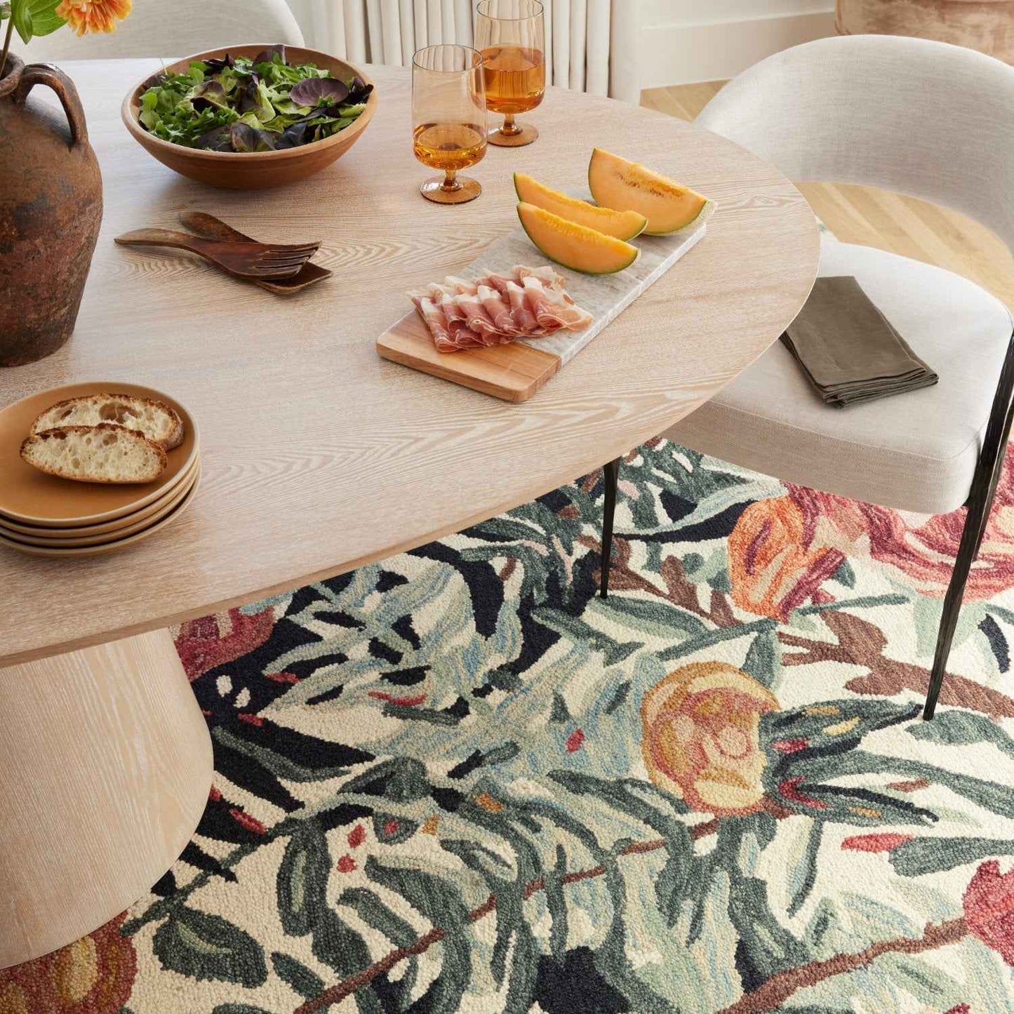 OTAGO OVAL DINING TABLE: NATURAL OAK