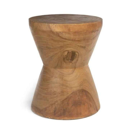 PACHA MAMA STOOL +SIDE TABLE | NATURAL