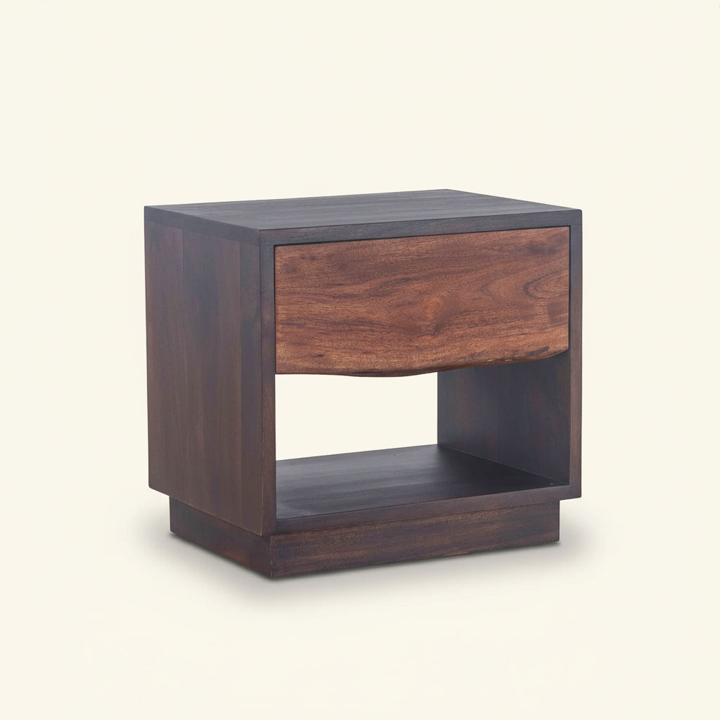 PALERMO RAW WALNUT NIGHTSTAND