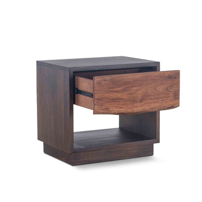 PALERMO RAW WALNUT NIGHTSTAND