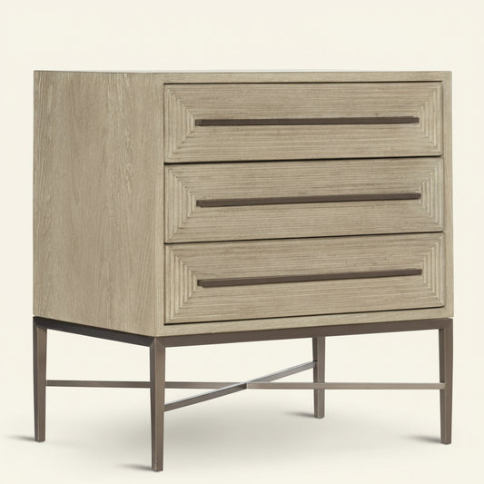 PALISADES THREE-DRAWER NIGHTSTAND
