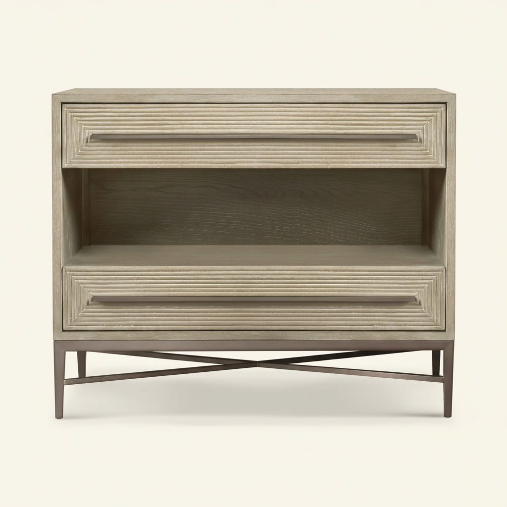 PALISADES TWO DRAWER NIGHTSTAND