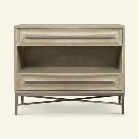 PALISADES TWO DRAWER NIGHTSTAND