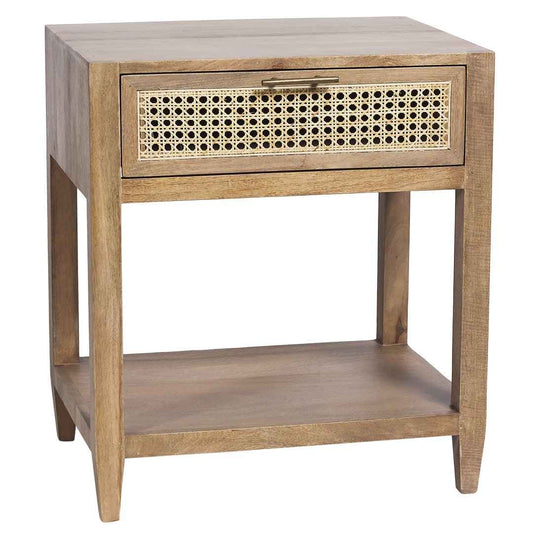 PALM SPRINGS (BED)SIDE TABLE | NATURAL