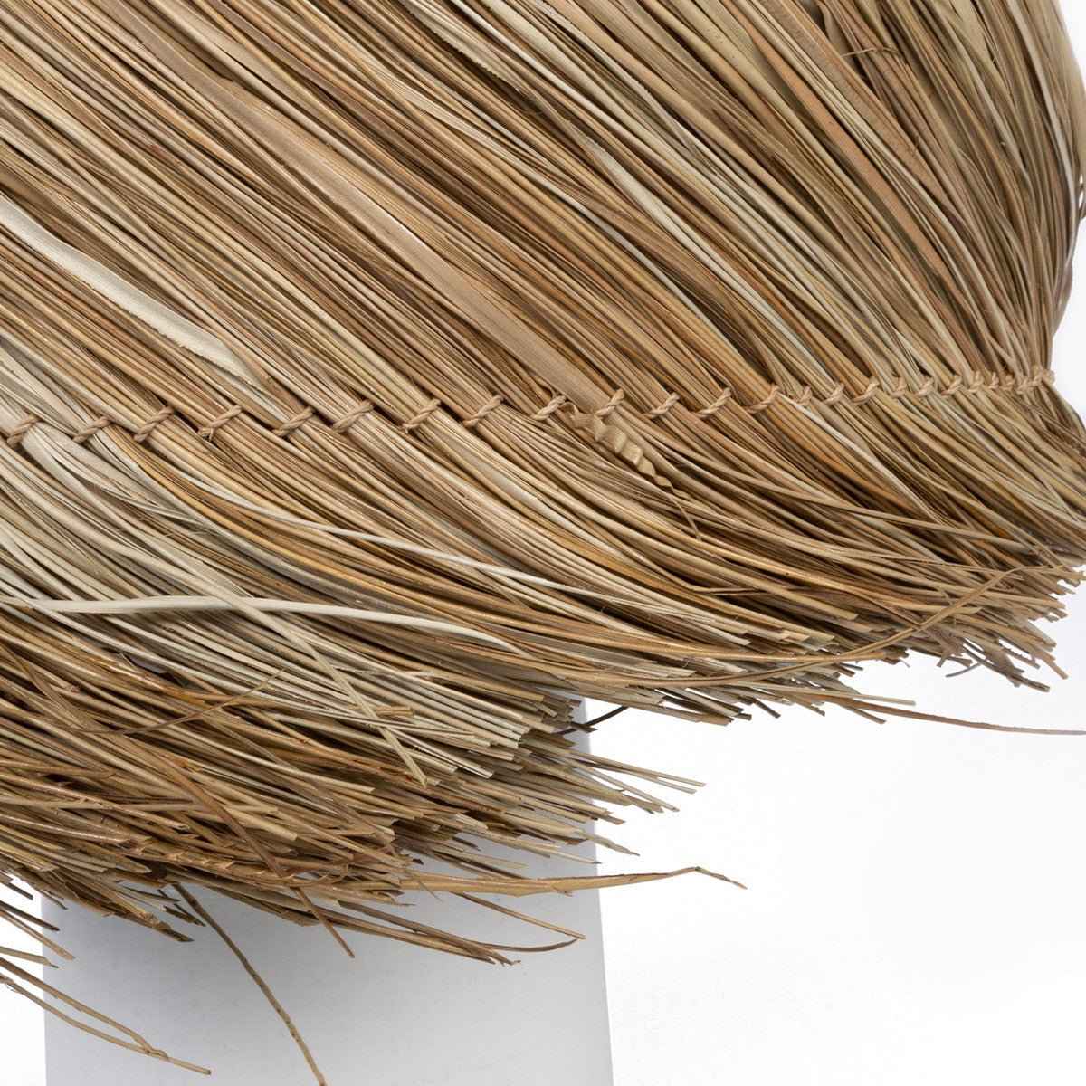 PANDAN TABLE LAMP | WHITE + NATURAL