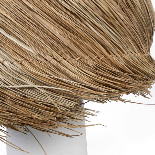 PANDAN TABLE LAMP | WHITE + NATURAL