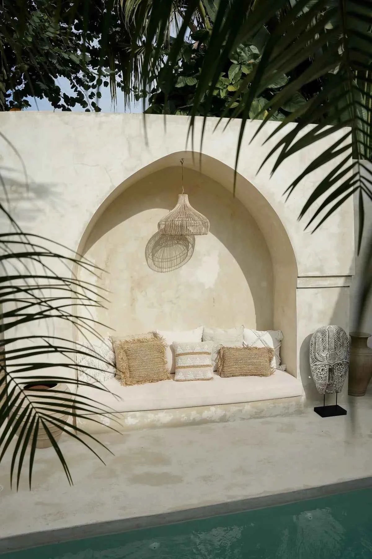 PANTAI PENDANT SHADE | NATURAL RATTAN