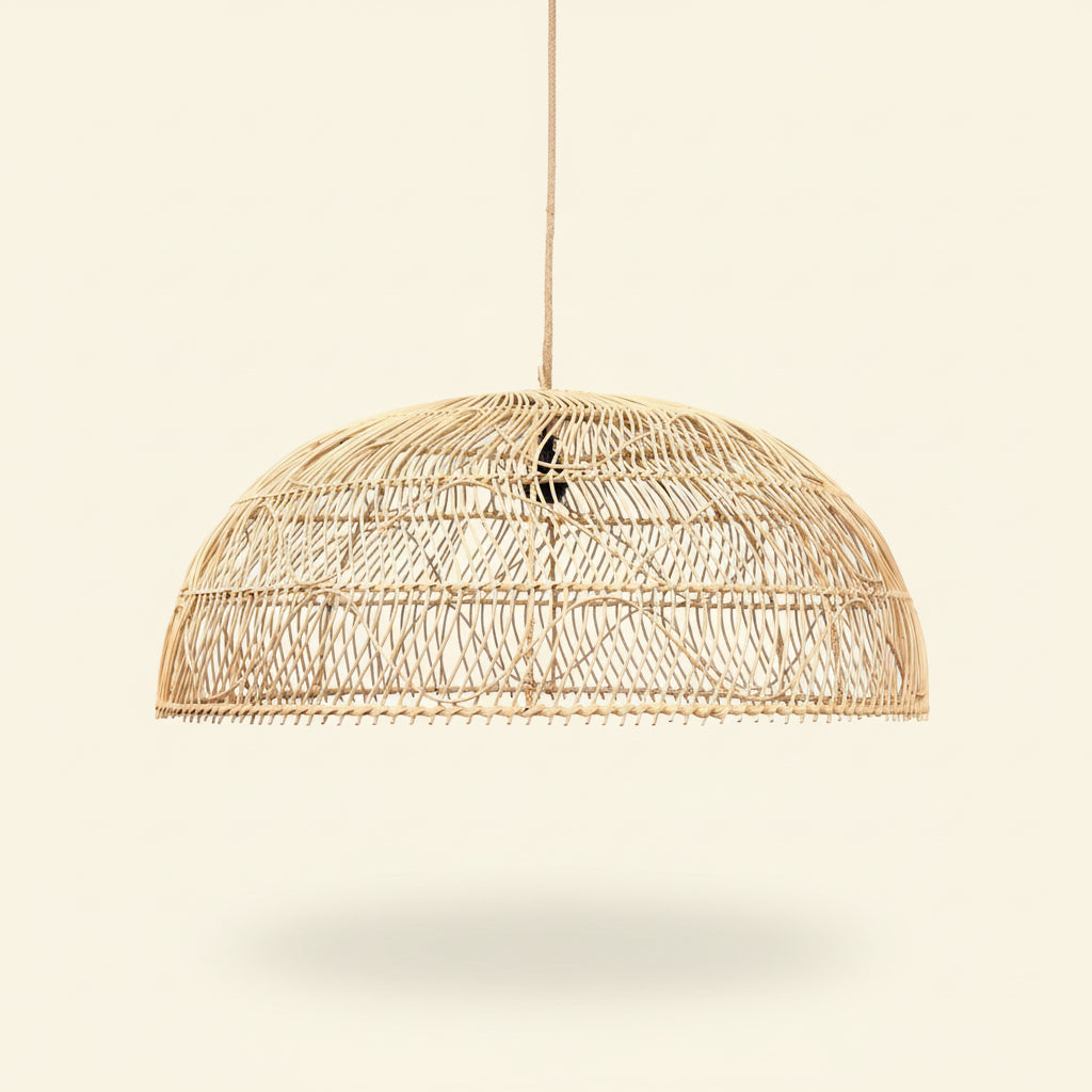 PARAGUAS PENDANT / NATURAL RATTAN