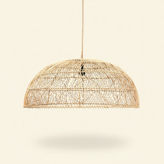 PARAGUAS PENDANT / NATURAL RATTAN