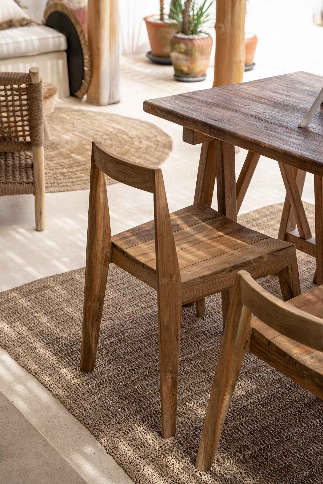 PAXI DINING CHAIR | RECLAIMED TEAK | IN-OUTDOORS