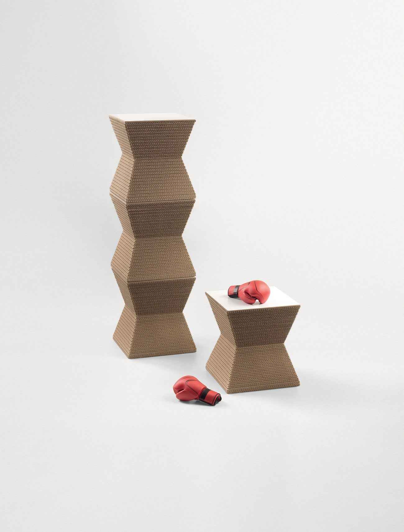 Pepper Seat + Side Table | Natural
