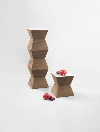 Pepper Seat + Side Table | Natural