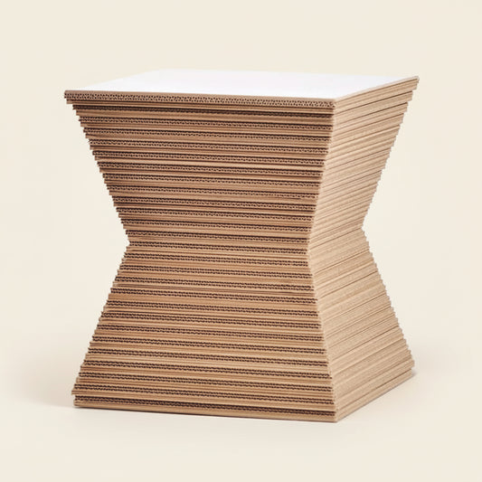 Pepper Seat + Side Table | Natural
