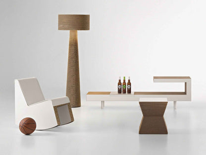 Pepper Seat + Side Table | Natural