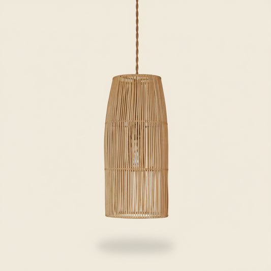 PONDOK PENDANT SHADE | NATURAL RATTAN