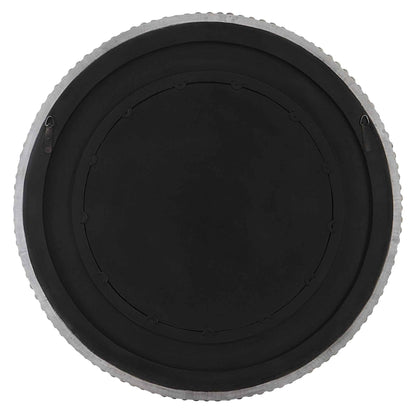 PORTSIDE GREY DRIFTWOOD ROUND MIRROR